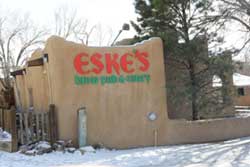 Pet friendly restaurant in Taos, New Mexico: Eske's Brew Pub and Eatery